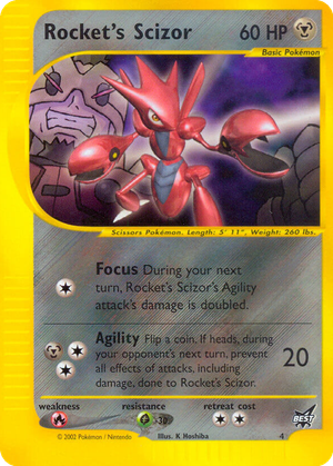 Rocket's Scizor card image