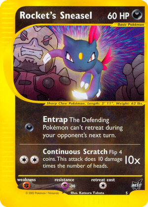 Rocket's Sneasel card image
