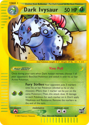 Dark Ivysaur card image