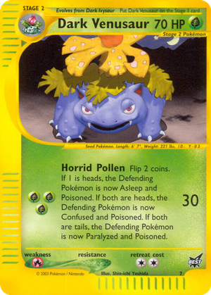 Dark Venusaur card image