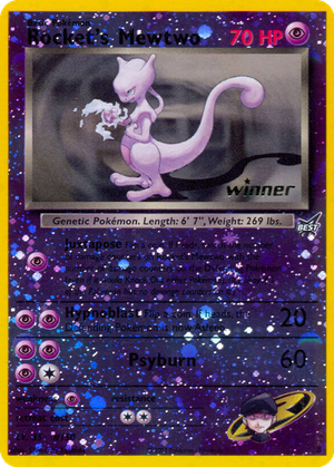 Rocket's Mewtwo card image