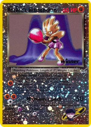 Rocket's Hitmonchan card image
