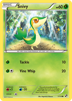 Snivy card image