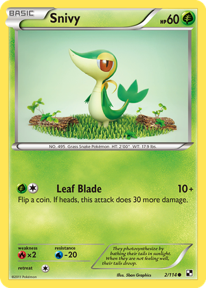 Snivy card image