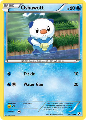 Oshawott card image