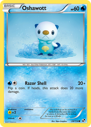 Oshawott card image