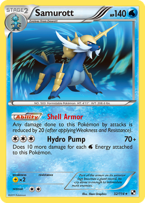 Samurott card image