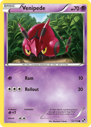 Venipede card image