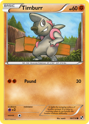 Timburr card image