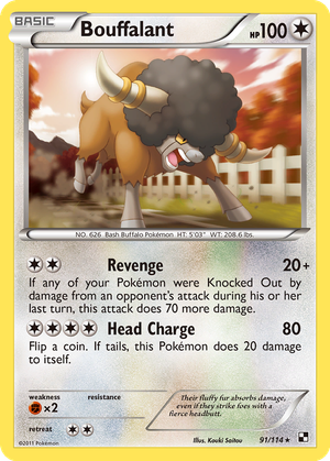 Bouffalant card image