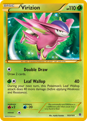 Virizion card image