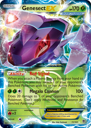 Genesect EX card image