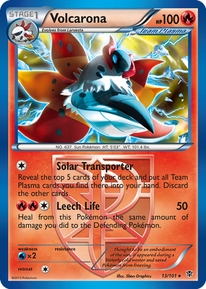 Volcarona card image