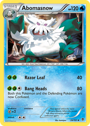 Abomasnow card image