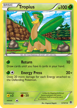 Tropius card image