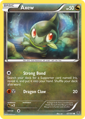 Axew card image