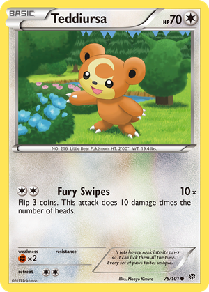 Teddiursa card image