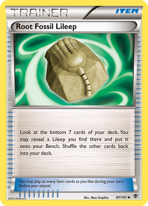 Root Fossil Lileep card image