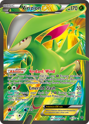 Virizion EX card image