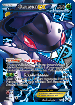 Genesect EX card image