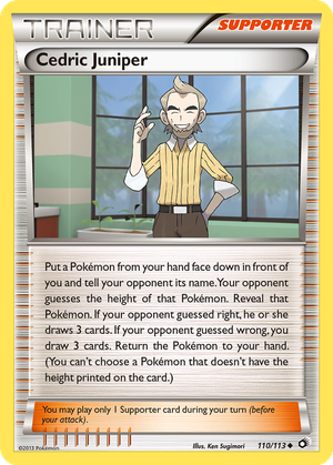 Cedric Juniper card image