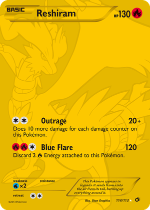 Reshiram card image