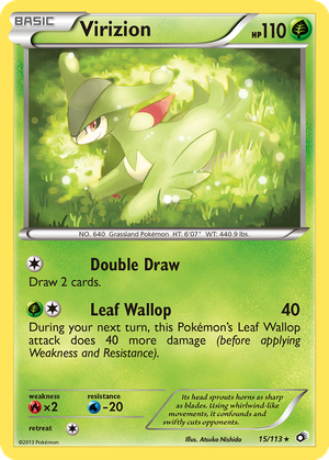 Virizion card image