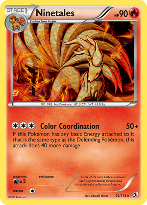 Ninetales card image