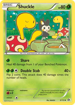 Shuckle card image