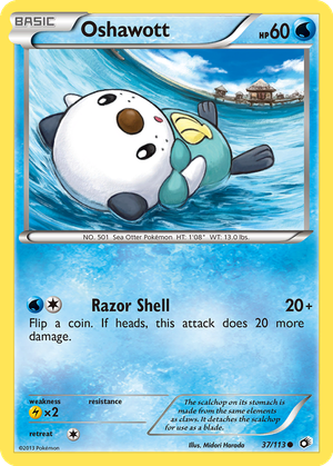 Oshawott card image