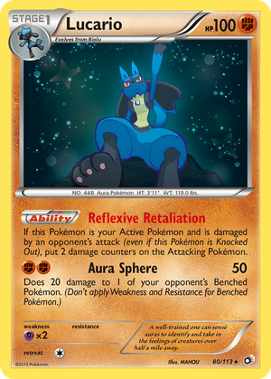 Lucario card image
