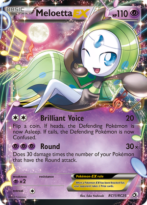Meloetta EX card image