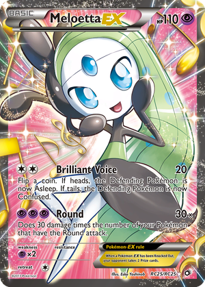 Meloetta EX card image