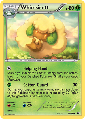 Whimsicott card image