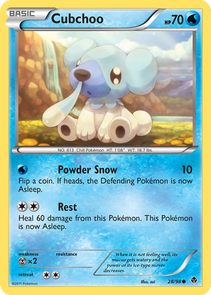 Cubchoo card image