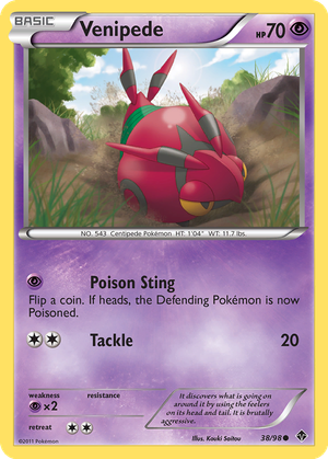 Venipede card image