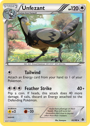 Unfezant card image