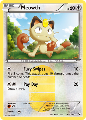 Meowth card image