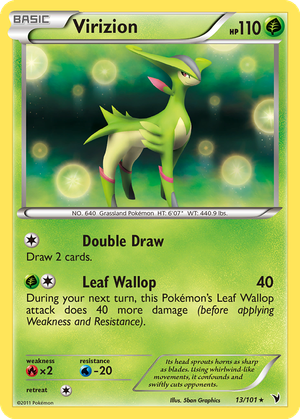 Virizion card image