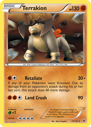 Terrakion card image