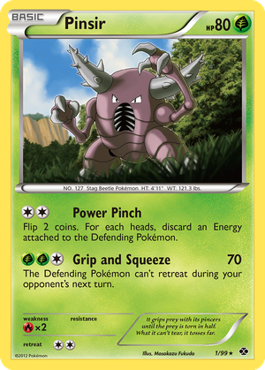 Pinsir card image