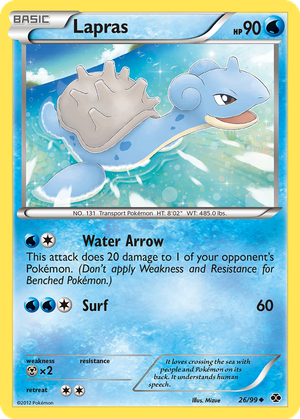 Lapras card image