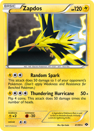 Zapdos card image