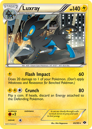 Luxray card image