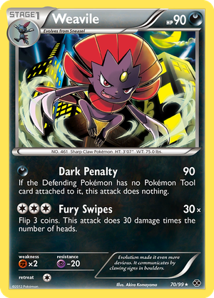 Weavile card image