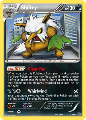 Shiftry card image
