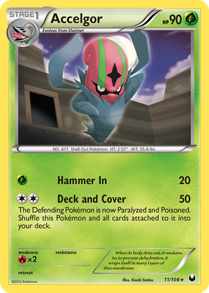 Accelgor card image