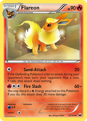 Flareon card image