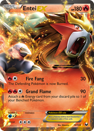 Entei EX card image