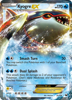 Kyogre EX card image
